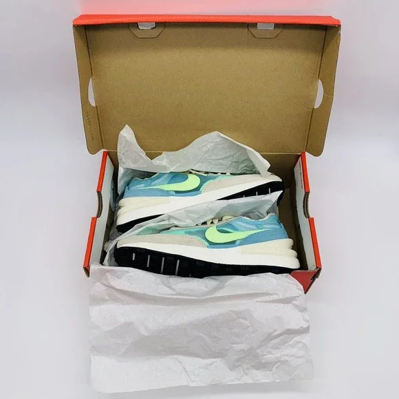 NIKE WAFFLE ONE - Scream Green ( DC2533-401 ) Women's Size 6 ** BRAND NEW ** - Picture 5 of 7